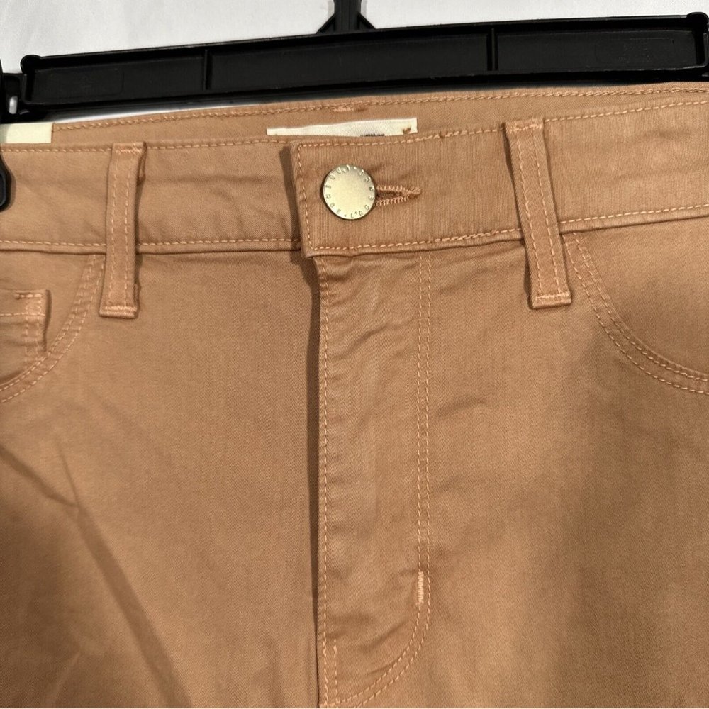 NEW $243 L'AGENCE [ 29 ] Margot Crop Skinny‎ Jeans In Camel Cream Tan - Picture 6 of 16